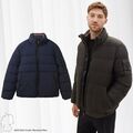 Herren TOM TAILOR Winter Jacke mit Kapuze Warm Wattiert Stepp puffer jacket NEU