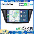 DAB+ Apple Carplay 64GB Android 13 Autoradio GPS Navi Für Iveco Daily 2014-2022