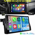 1+32G Android 14 GPS DAB+ Für BMW 3er E46 M3 Rover 75 MGZT Carplay Autoradio KAM