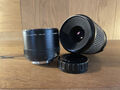  Neuwertig Minolta Neu MD Makro Objektiv 100 mm f/4 mit 1:1 Adapter Rohr aus Japan #P7R66