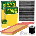 MANN FILTERSET INSPEKTIONSPAKET für 1.4+1.6+16V VW GOLF 4 BORA 1J POLO 6N2 LUPO