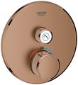 Grohe Grohtherm SmartControl Thermostat mit einem Absperrventil, Wandrosette