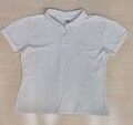 Fruit of the Loom Damen Poloshirt Weiß Gr. XL  aus 100% Baumwolle