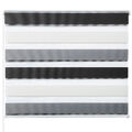 Doppelrollo Duo Rollo Klemmfix ohne Bohren Easyfix Fenster Seitenzugrollo #462-2