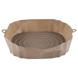 20 Cm HeißLuftfritteuse Backofen Backblech BrathäHnchen Korbmatte AirFryer 1576