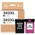 1-2 Pack DRUCKER PATRONEN Für HP 302 XXL OfficeJet 3634 3636 3630 3831 3833 3835