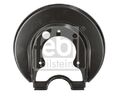 FEBI BILSTEIN 185927 Spritzblech, Bremsscheibe für AUDI SKODA VW