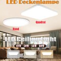 LED Deckenlampe Panel Deckenleuchte Schlafzimmer Bad Wohnzimmer Flur lampe Küche