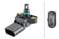 HELLA Sensor Saugrohrdruck 6PP 358 152-251 für VW GOLF 7 5G1 BQ1 BE1 BE2 Variant