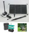 20 W SOLARPUMPE FILTERBOX FILTER SOLAR GARTENPUMPE TEICHPUMPE TAUCHPUMPE PUMPE 