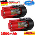 2X Für Milwaukee M12 B2 Akku 12Volt XC 3,5Ah Li-Ion 48-11-2420 48-11-2402 M12B3