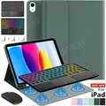Touchpad Tastatur mit Hülle Für iPad A16 11th/10th Air 11'' Pro 11'' 2025 QWERTZ