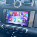 Für Smart Fortwo 451 2011-2015 1+32G Carplay Autoradio Android 13 GPS Nav RDS BT