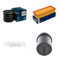 BOSCH Inspektionspaket Filtersatz passend für Lancia Y 1.2