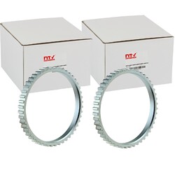 2X NTY ABS-SENSORRINGE VORNE BEIDSEITIG PASSEND FÜR VOLVO C70 S60 S70 S80 V70