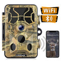 30MP Wildkamera WIFI Bluetooth Jagdkamera IP66 Wasserdicht Fotofalle Nachtsicht
