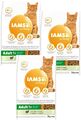 (EUR 5,36 / kg) IAMS for Vitality mit Lamm für Katzen (Adult 1+): 3x 3 kg = 9 kg