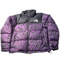 The North Face Nuptse 700 Down Leopard Print Puffer Jacket Women’s M Medium