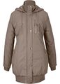 TRAUMHAFTE LONG JACKE IN TAUPE IM SUPER DESIGN GR.38 NEU -927519