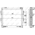 NRF 52091 Kühler Motorkühlung für TOYOTA CRESSIDA 4 RUNNER N1 X3
