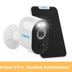 [Refurbished] Reolink Argus 3 Pro 4MP Überwachungskamera Aussen Akku Solarpanel