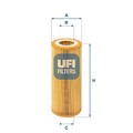 UFI Ölfilter 25.048.00 für BMW