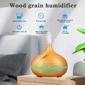 500ML Aroma Diffuser 7 LED Ultraschall DuftöL Luftbefeuchter Humidifier 20dB