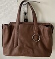 Handtasche Liebeskind Satchel Large Rindsleder Braun