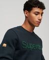 Superdry Herren Klassisches Core Sweatshirt Mit Logo