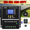 60-100A MPPT Solar Ladegerät Controller Panel Regler 12~48V Intelligenter Regler