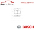SATZ BREMSBELÄGE BREMSKLÖTZE HINTEN BOSCH 0 986 494 267 A FÜR PORSCHE 911,928