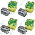 4x MANN FILTER ÖLFILTER ANSCHRAUBFILTER PATRONE für VW POLO (6R1, 6C1) 1.4