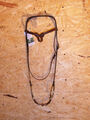 BioThane Westerntrense Stirnriemen Knoten Kopfstück Trense schwarz o. braun 19mm