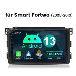 Für Smart Fortwo 451 2005-10 32G Android 13 Autoradio Apple Carplay GPS Navi SWC