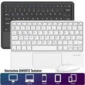 Für Samsung Galaxy Tab S9 FE S8 S7 S6 Lite A9+ A8 QWERTZ Touchpad Tastatur Maus