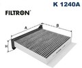 FILTRON K1240A Filter für Innenraumluft Innenraumfilter Filter Innenraum 