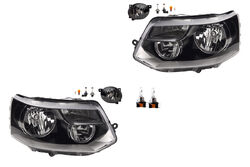 Scheinwerfer Set passend für VW Transporter T5 11/09- H7 H15 Nebel Le. & H15