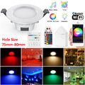 1-20X WIFI Bluetooth LED Einbaustrahler Decken-Spots Lampen Einbau-Leuchte 5W 9W