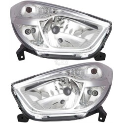 Halogenscheinwerfer Set für Dacia Lodgy Dokker Express H4 P21W PY21W W5W