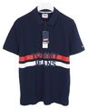 Tommy Hilfiger Jeans T-Shirt Herren Groß Pullover Polohemd Twilight Marineblau