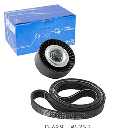 SKF KEILRIPPENRIEMEN-SATZ passend für CITROËN JUMPER FIAT DUCATO PEUGEOT BOXER