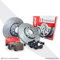 Zimmermann Bremsen  Sport Bremsscheiben Beläge hinten für JAGUAR S-Type Xf Xj Xk