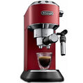 DeLonghi Espresso-Maschine DEDICA Style EC 685.r Rot Siebträger Milchaufschäumer