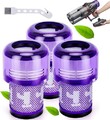 3x Hepa-Filter für Dyson V12 Detect Slim Absolute Kabelloser Staubsauger Ersatz,