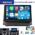 2+64G Android 14 Autoradio Carplay GPS Navi WIFI RDS Für Ford Fiesta MK6 2008-16