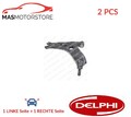 LINKS RECHTS QUERLENKER SATZ VORNE NIEDRIGER DELPHI TC1428 2PCS I NEU