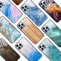 Schutz Handy Hülle für Apple iPhone 12 13 14 Pro Max mini Plus Case Glas Cover