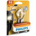 Philips S2 Vision Moto Halogen - Motorrad Lampe Single 12728BW 