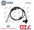 HCA-CT-001 ABS SENSOR DREHZAHLFÜHLER VORNE NTY 2PCS NEU OE QUALITÄT