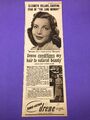 Elizabeth Sellars Drene Shampoo 1953 Werbung The Long Memory